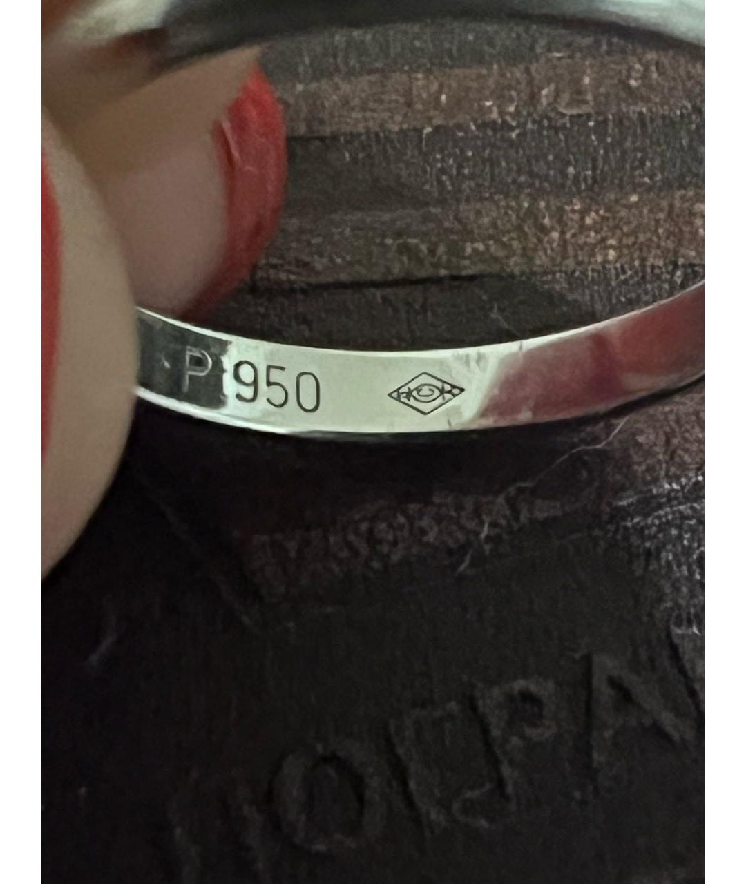 CARTIER Серебряное платиновое кольцо, фото 4