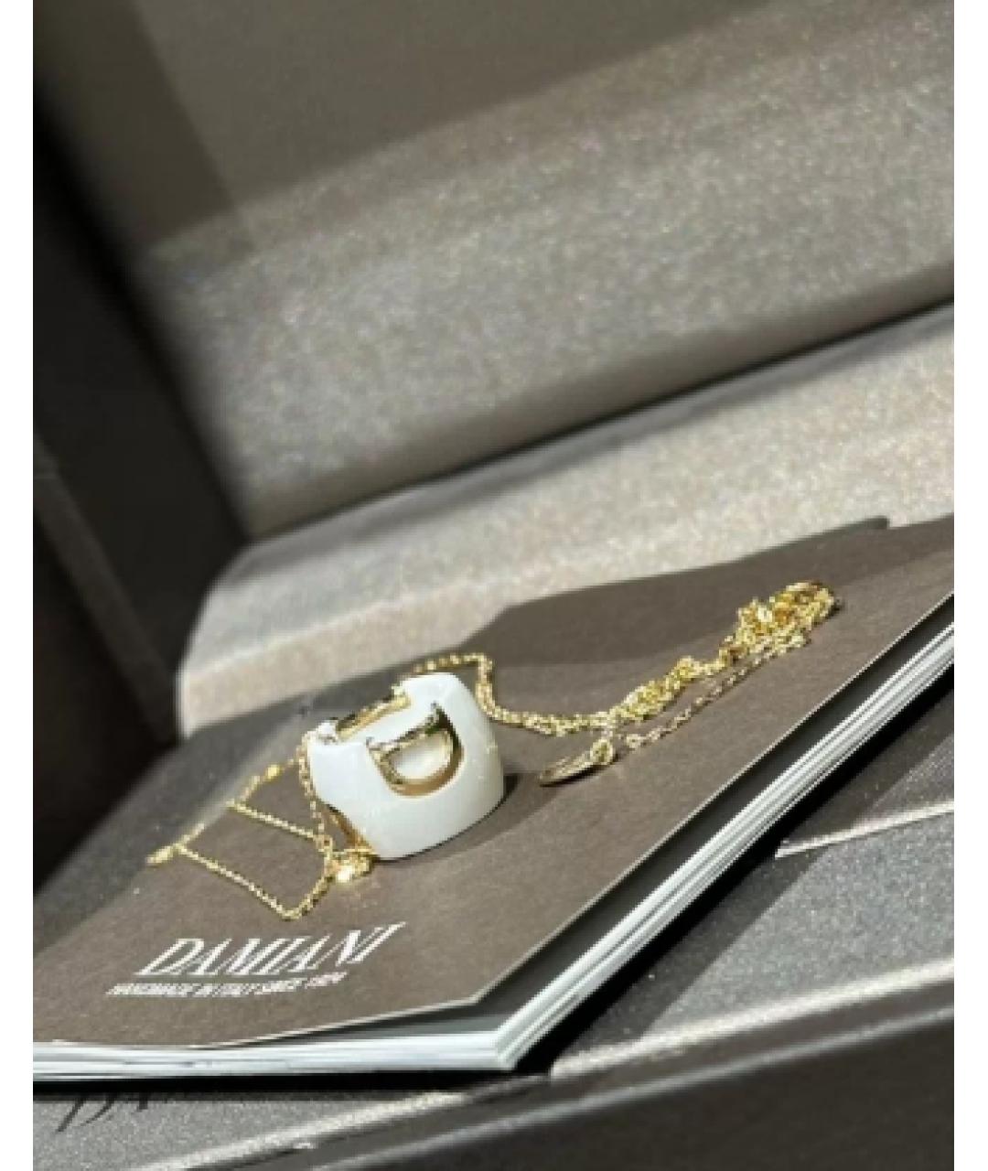 DAMIANI Белая подвеска из розового золота, фото 8