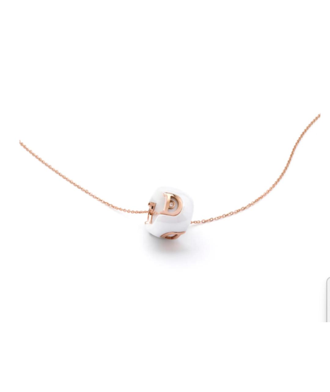 DAMIANI Белая подвеска из розового золота, фото 2