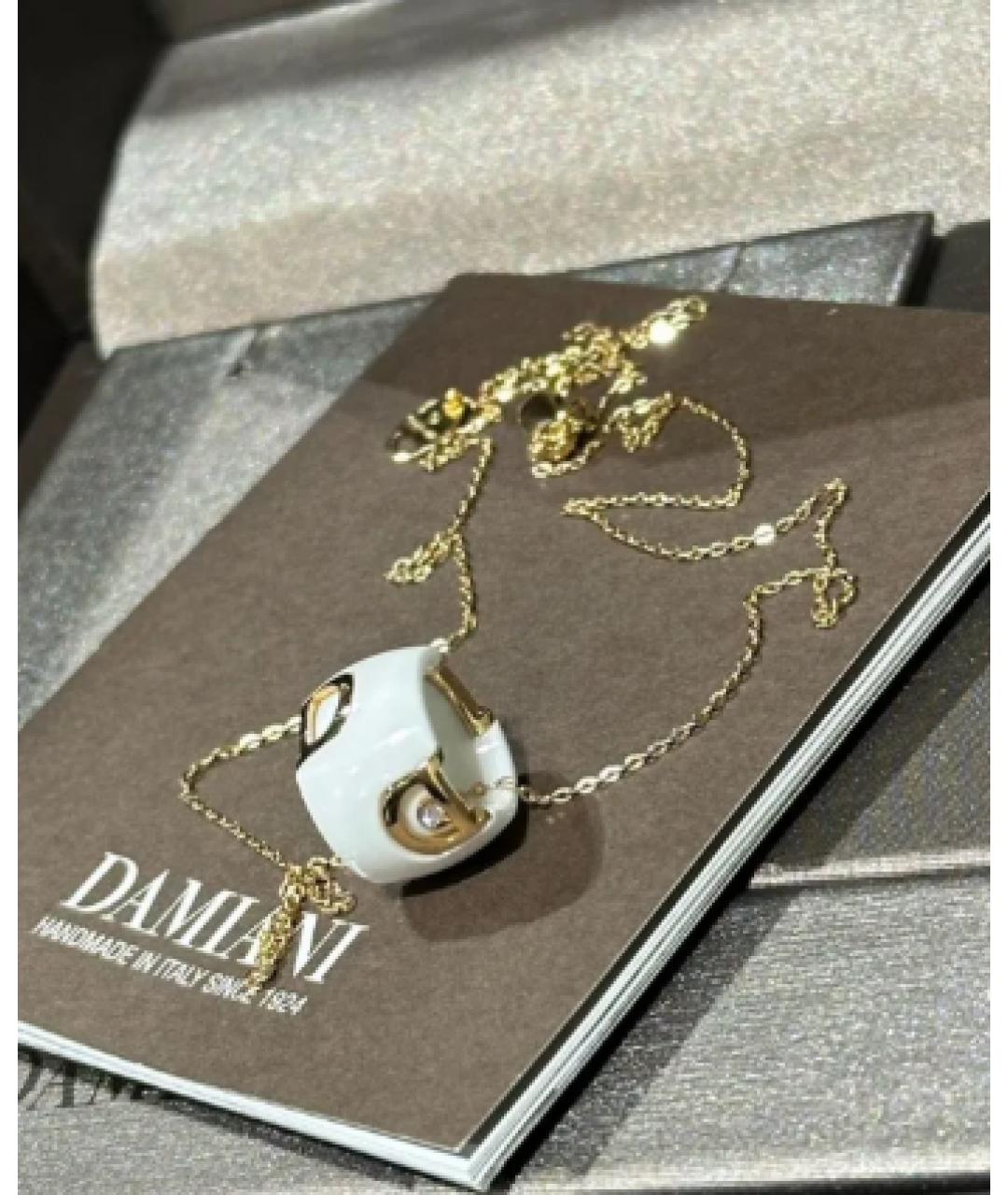 DAMIANI Белая подвеска из розового золота, фото 4