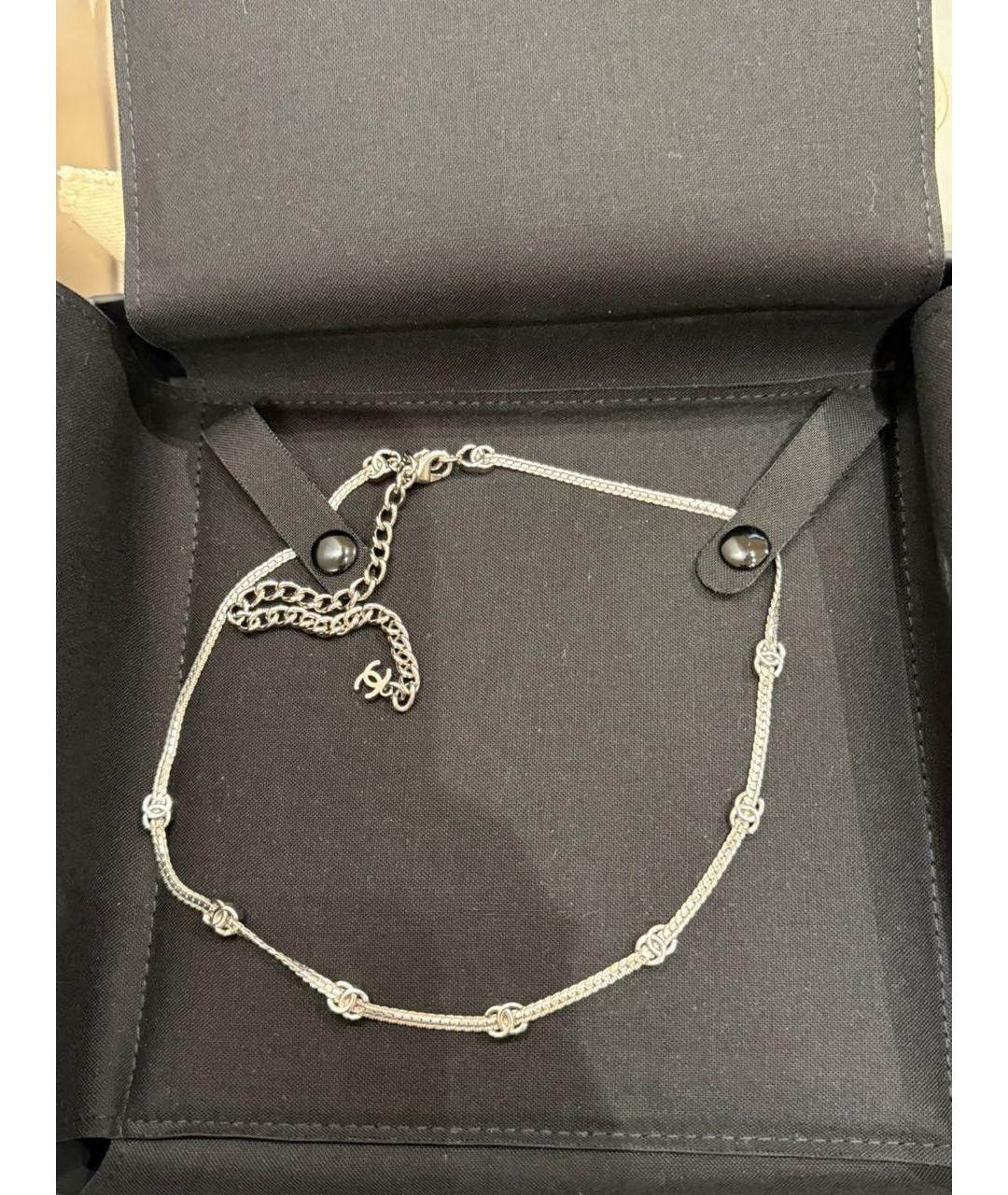 CHANEL Серебрянный чокер, фото 2