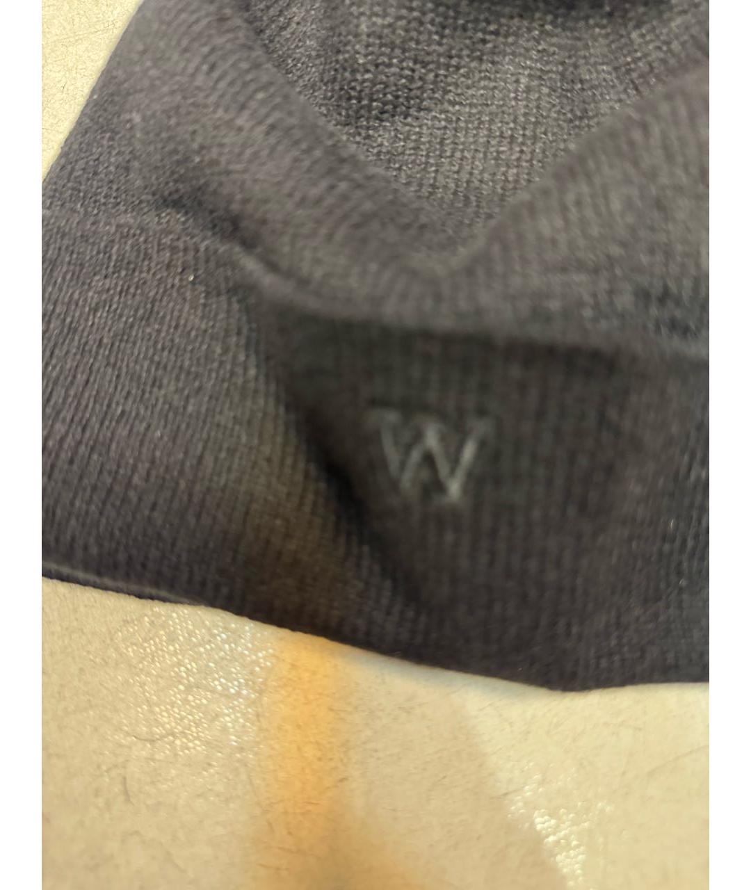 MAX MARA Черная шерстяная шапка, фото 2