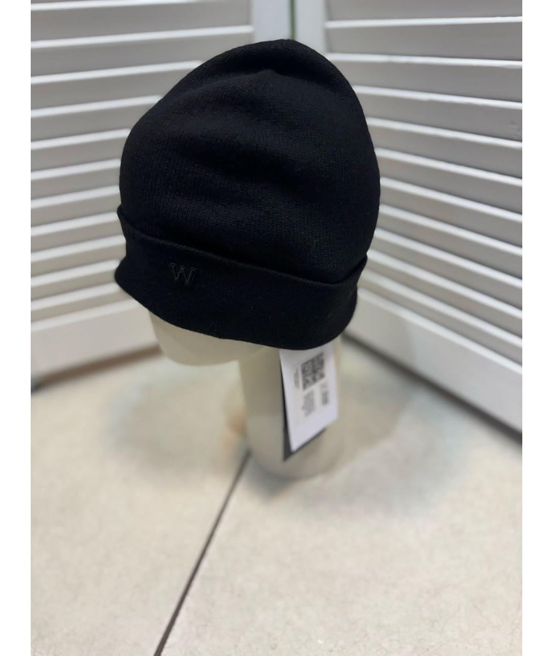 MAX MARA Черная шерстяная шапка, фото 8