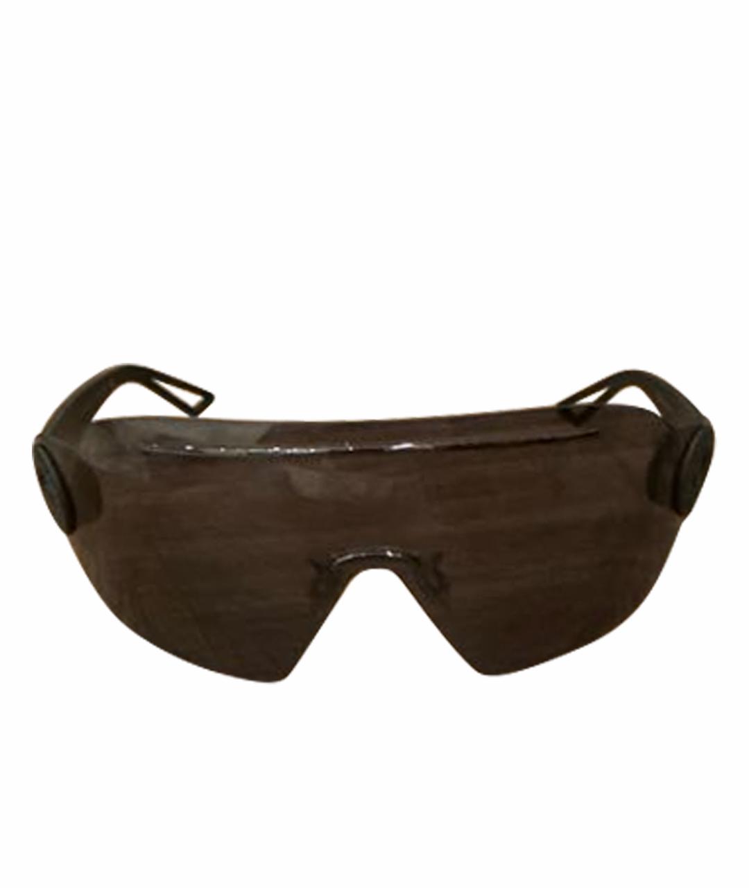 CHRISTIAN DIOR Черные пластиковые солнцезащитные очки, фото 1