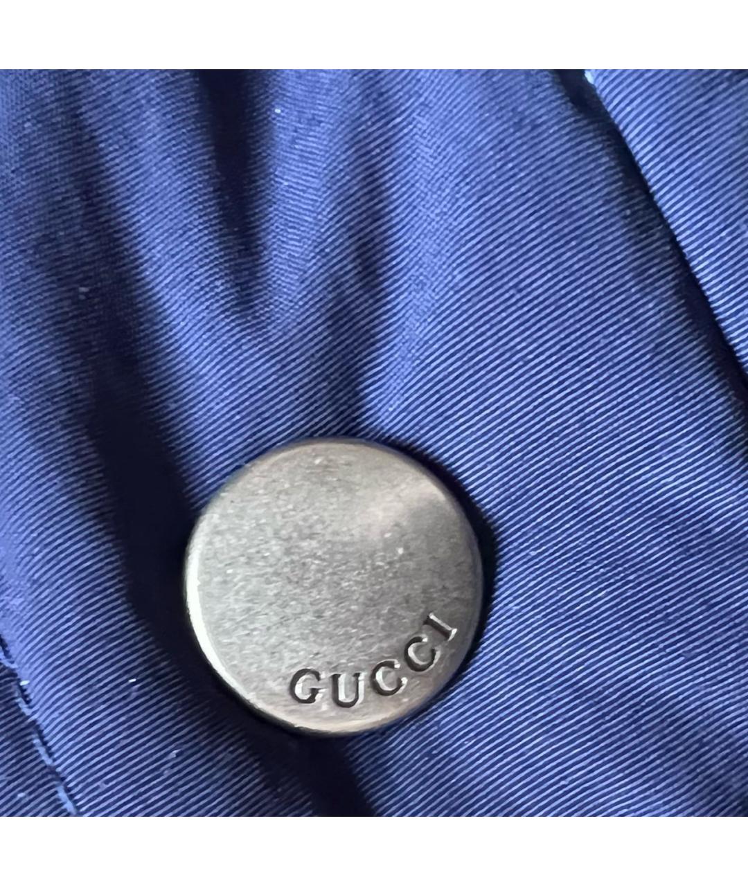 GUCCI Темно-синий пуховик, фото 6