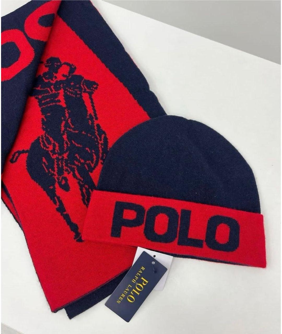 POLO RALPH LAUREN Мульти шарф, фото 4