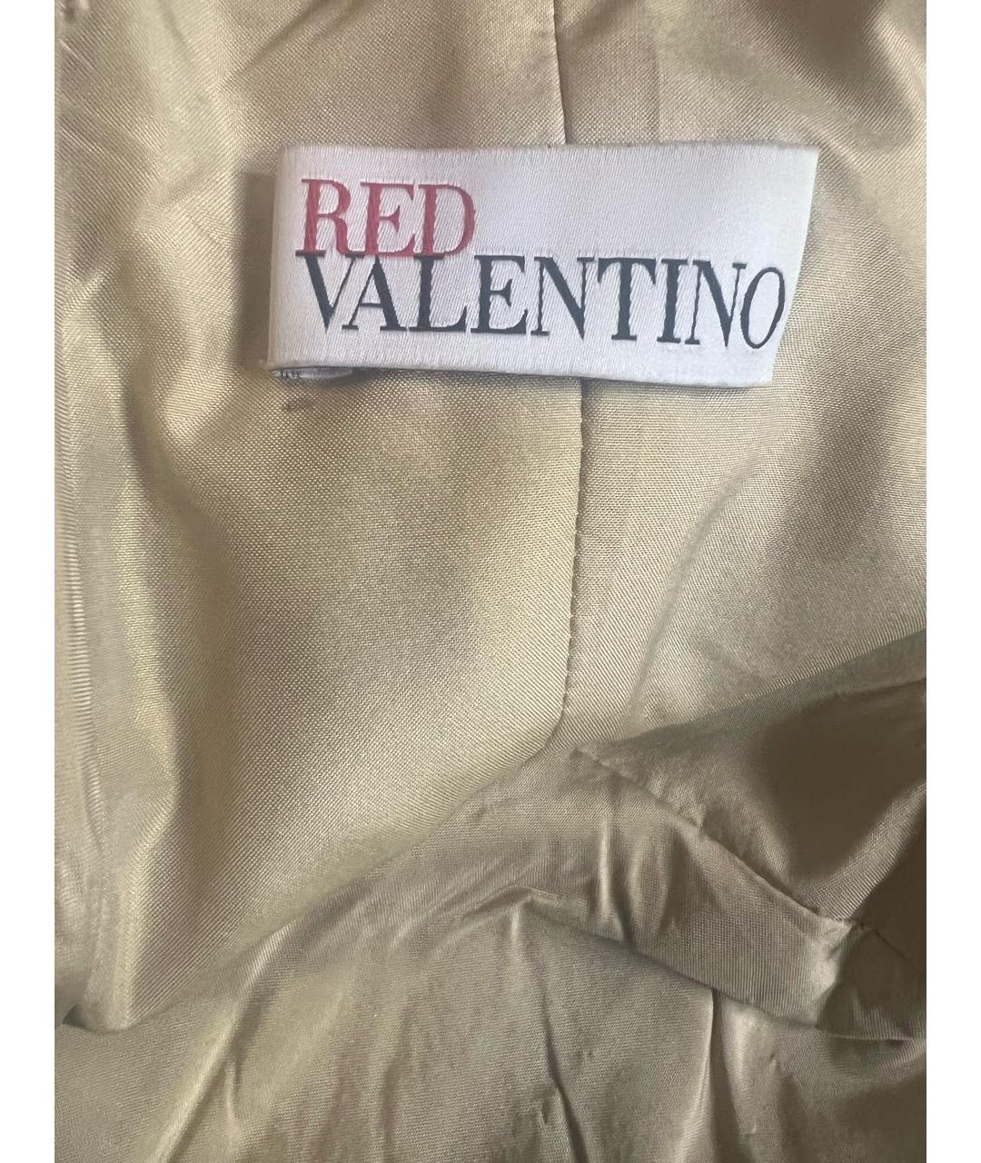 RED VALENTINO Черное коктейльное платье, фото 3