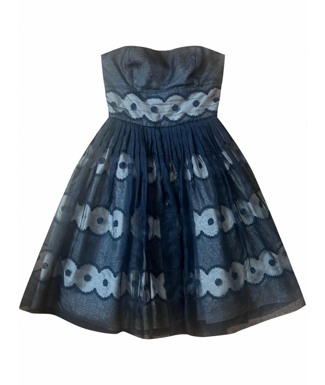 RED VALENTINO Черное коктейльное платье, фото 1