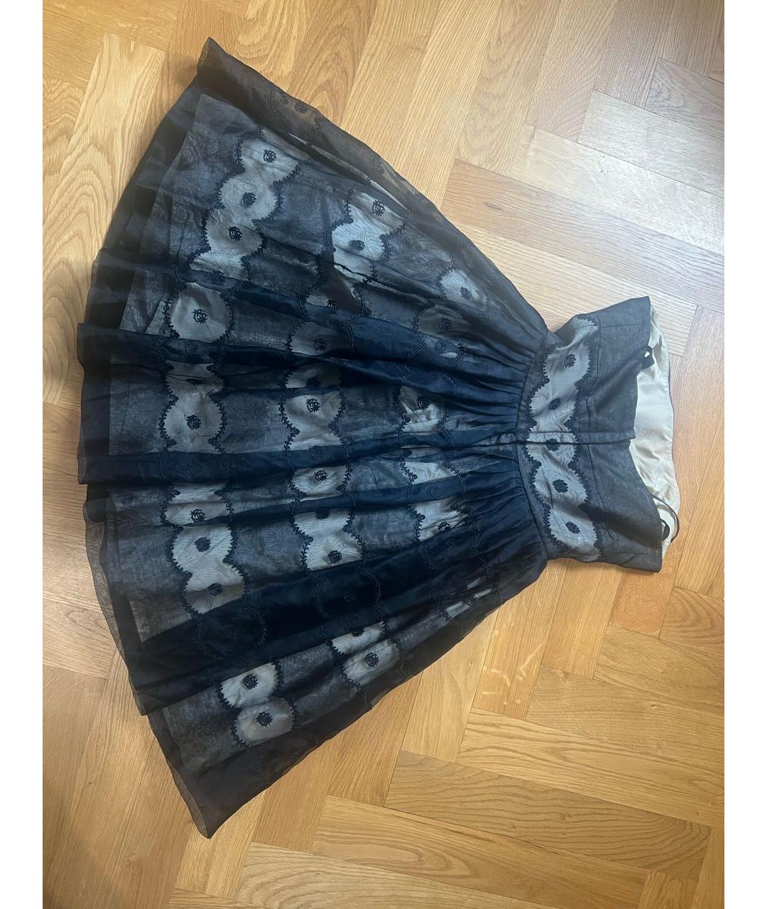 RED VALENTINO Черное коктейльное платье, фото 2
