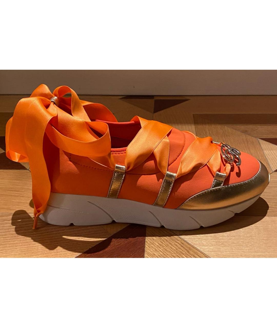 BLUMARINE Оранжевое кроссовки, фото 9