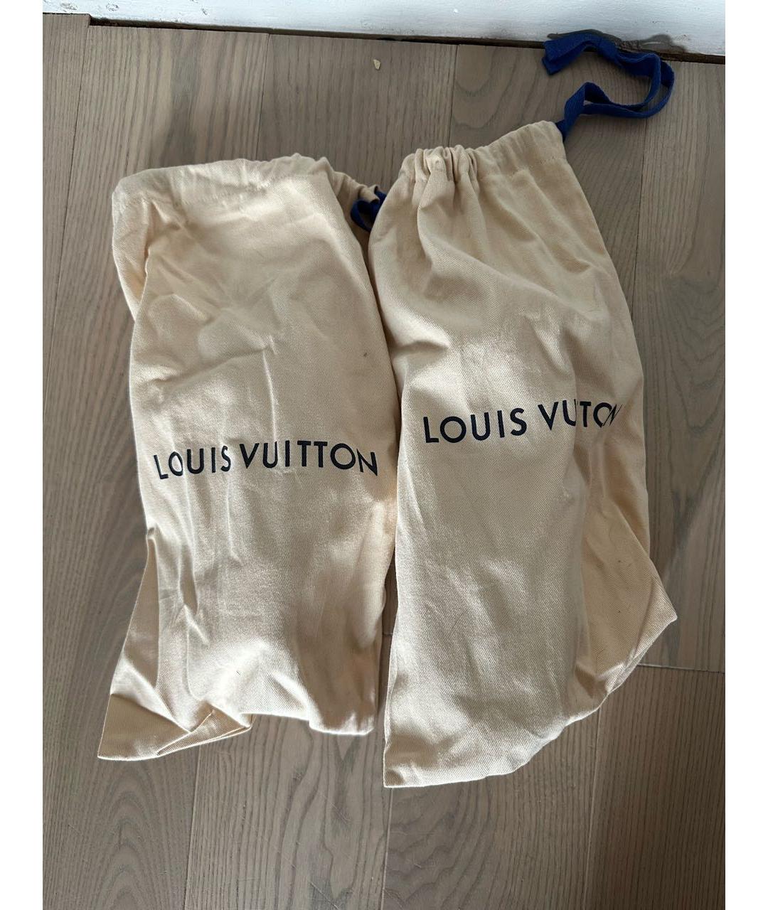 LOUIS VUITTON Розовые кожаные мюли, фото 4