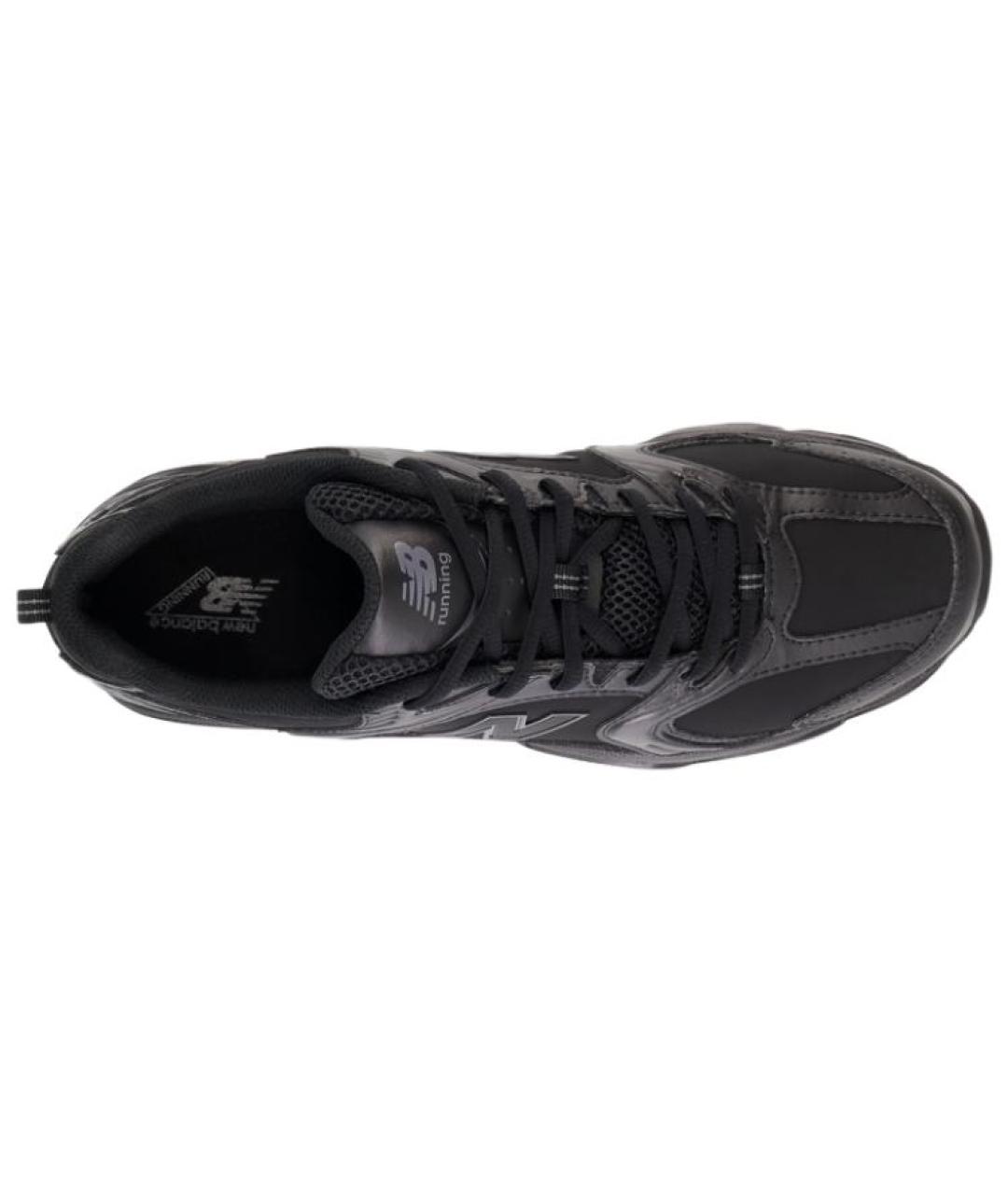 NEW BALANCE Черные низкие кроссовки / кеды, фото 4