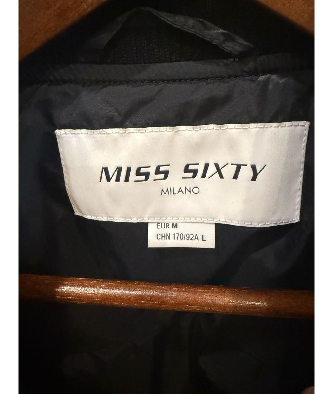 MISS BLUMARINE Черная шерстяная куртка, фото 3