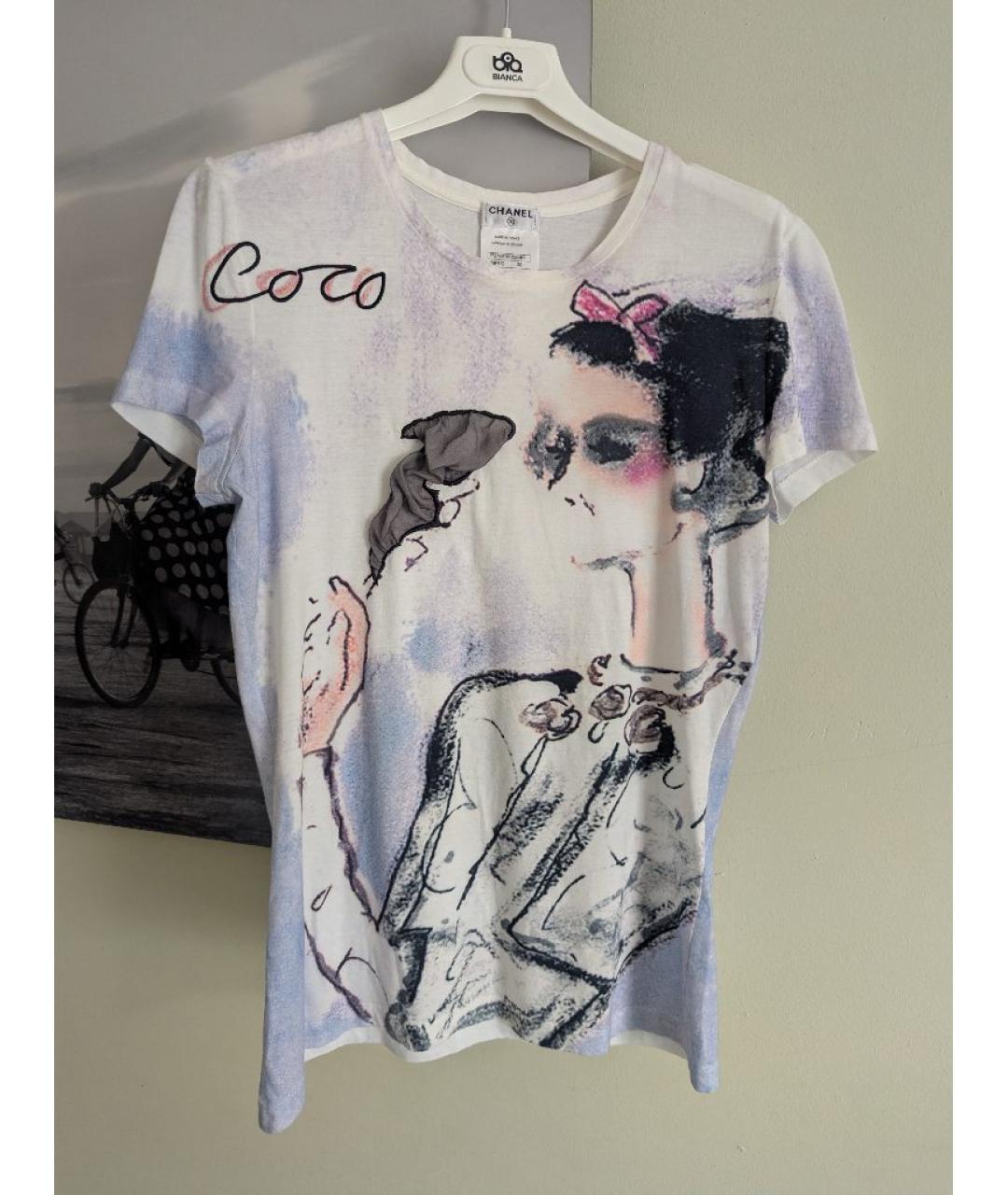 CHANEL Хлопковая футболка, фото 9