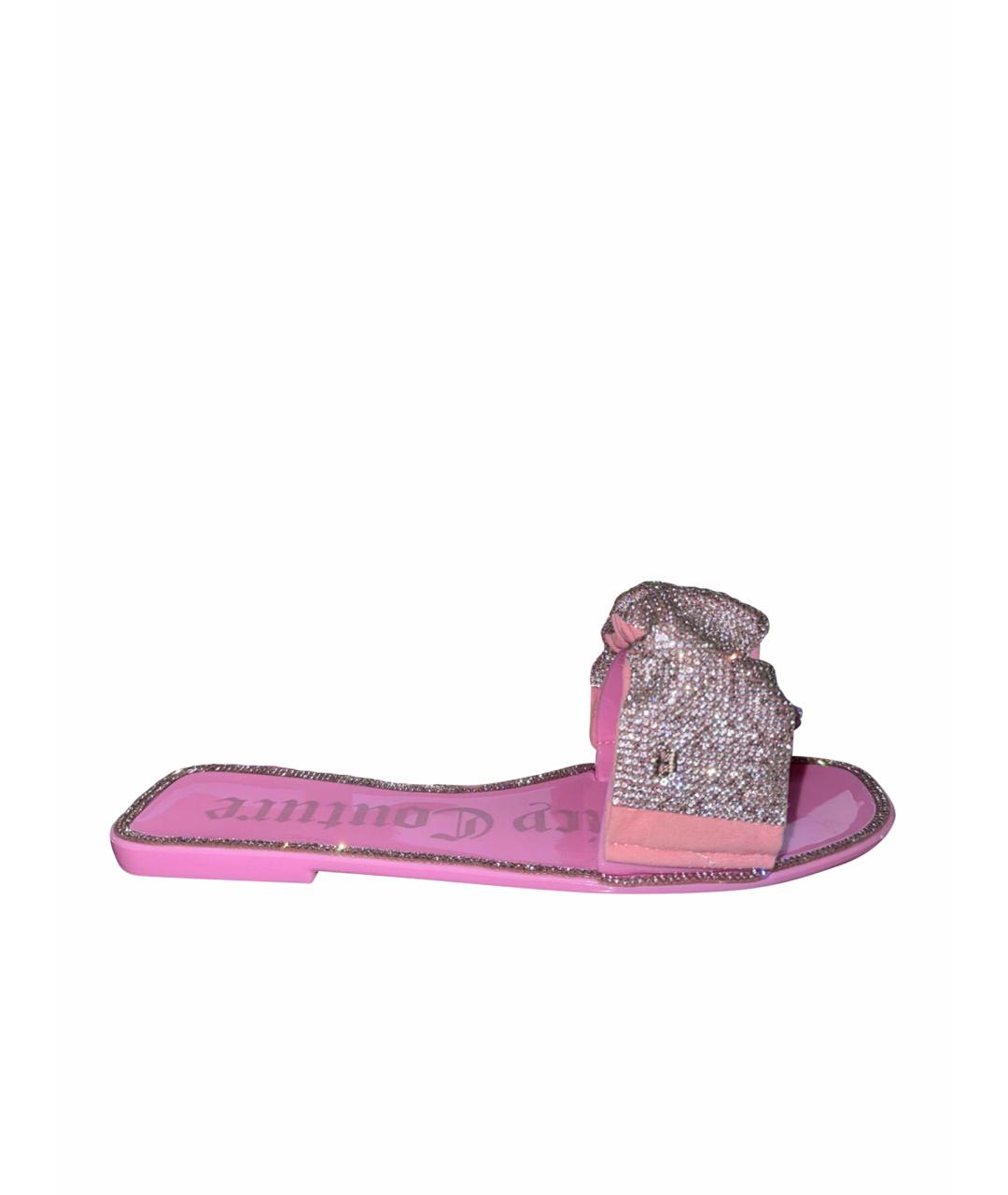 JUICY COUTURE Розовые сандалии, фото 1
