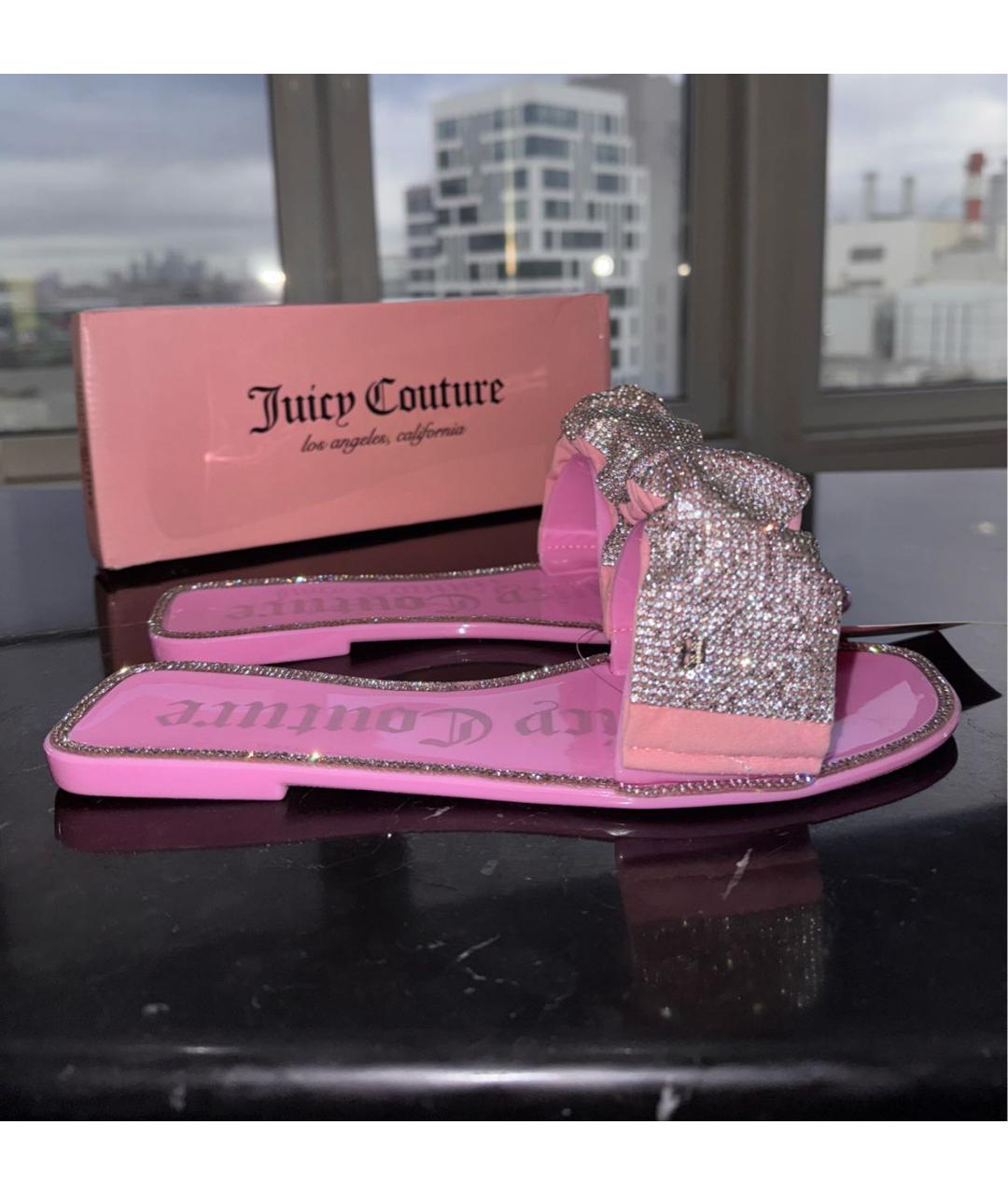JUICY COUTURE Розовые сандалии, фото 9