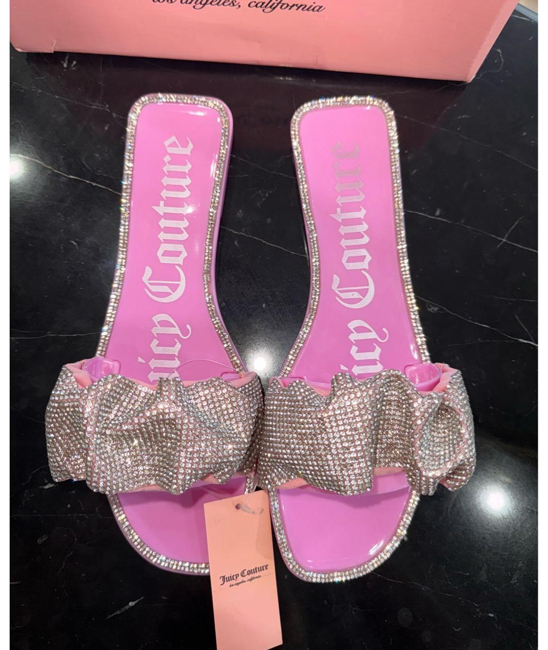 JUICY COUTURE Розовые сандалии, фото 2