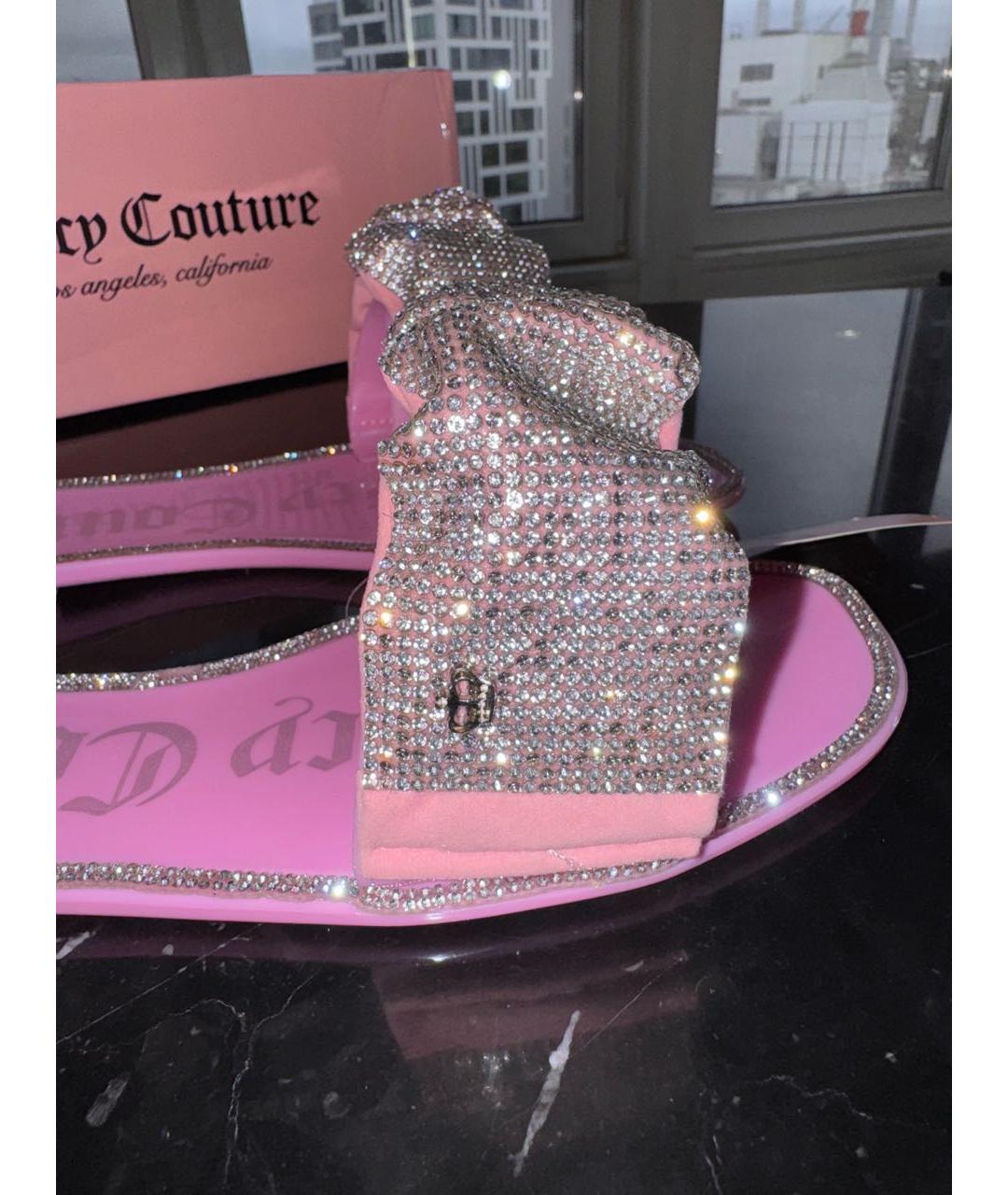 JUICY COUTURE Розовые сандалии, фото 6