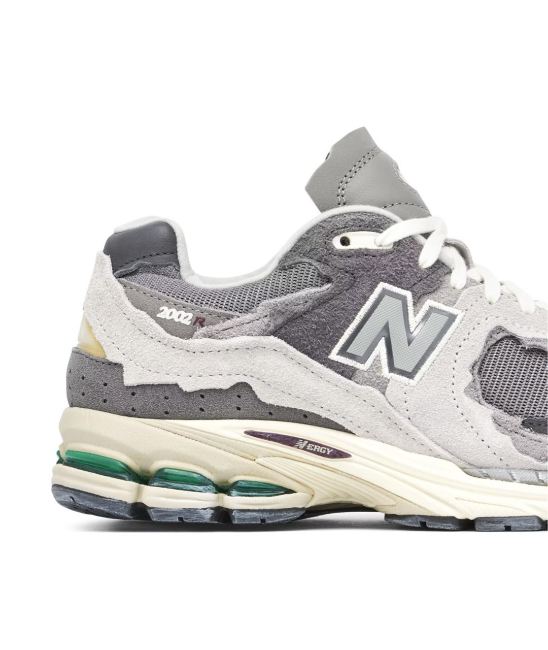 NEW BALANCE Серые замшевые кроссовки, фото 6