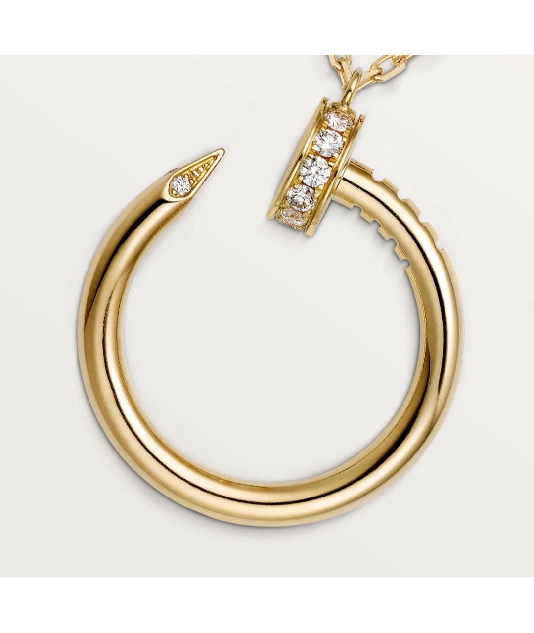 CARTIER Золотая подвеска из желтого золота, фото 2