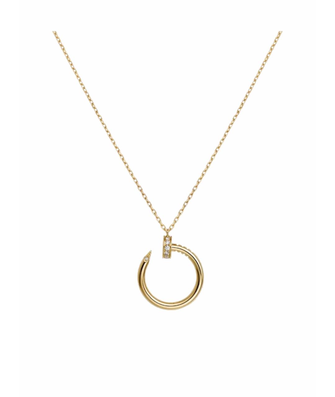 CARTIER Золотая подвеска из желтого золота, фото 1