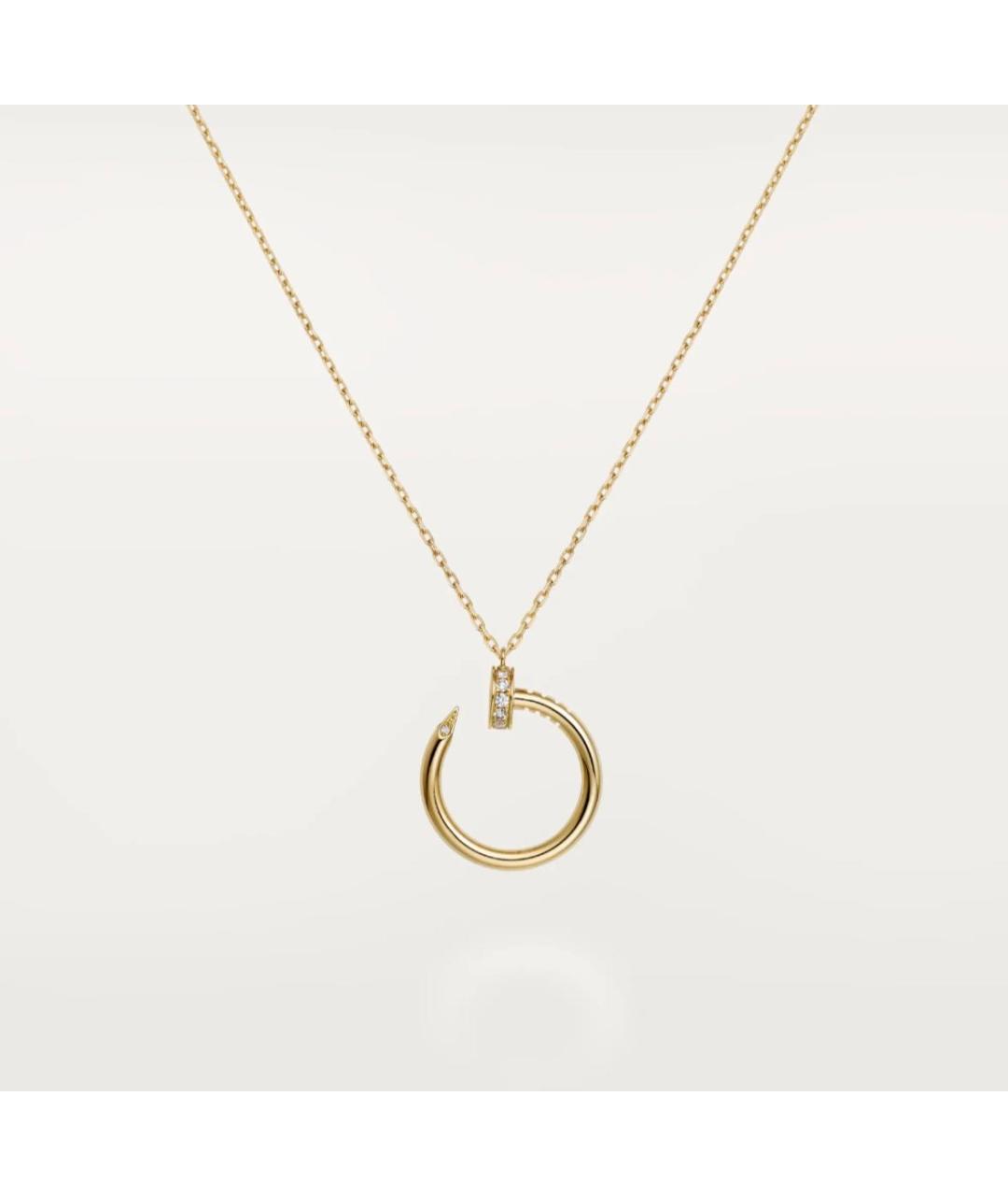 CARTIER Золотая подвеска из желтого золота, фото 3