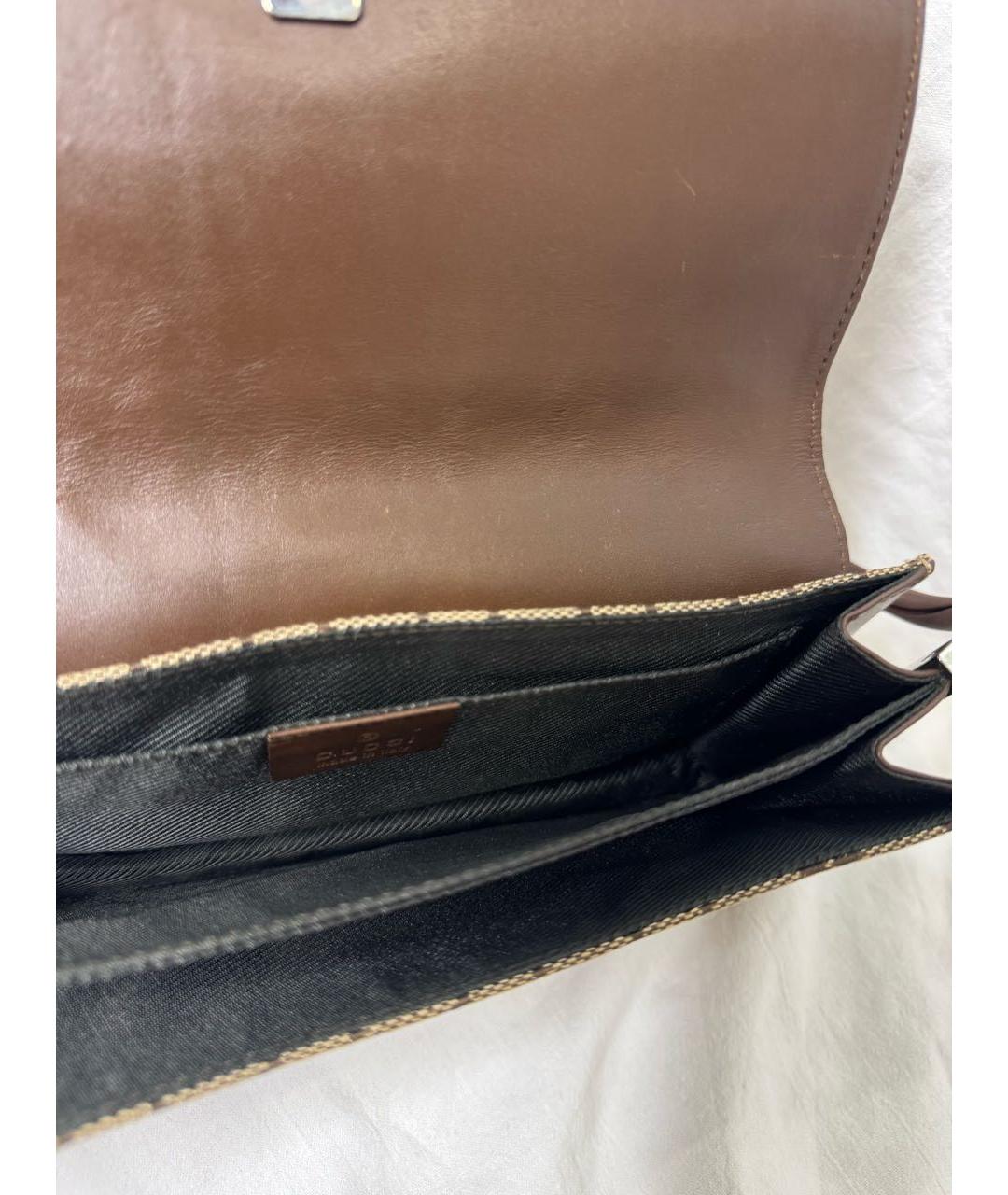 GUCCI Коричневая сумка через плечо, фото 7