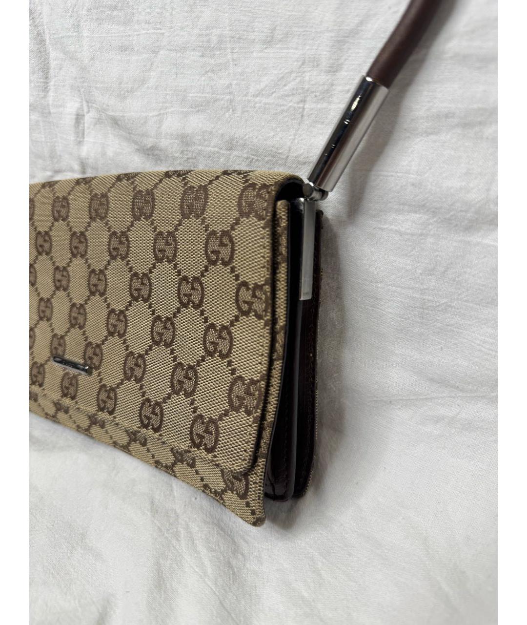 GUCCI Коричневая сумка через плечо, фото 3