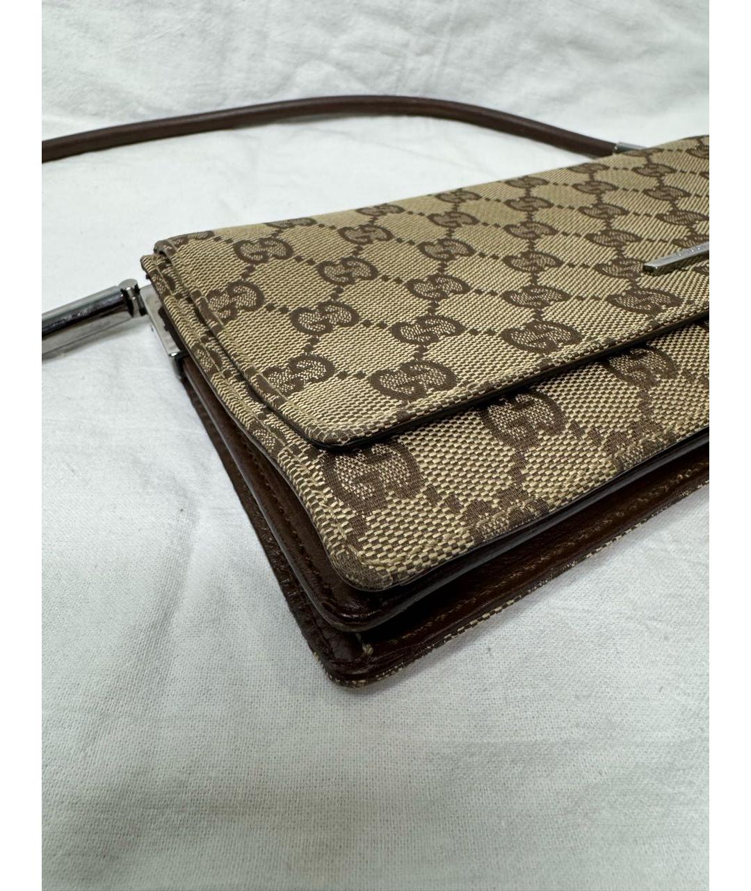 GUCCI Коричневая сумка через плечо, фото 6