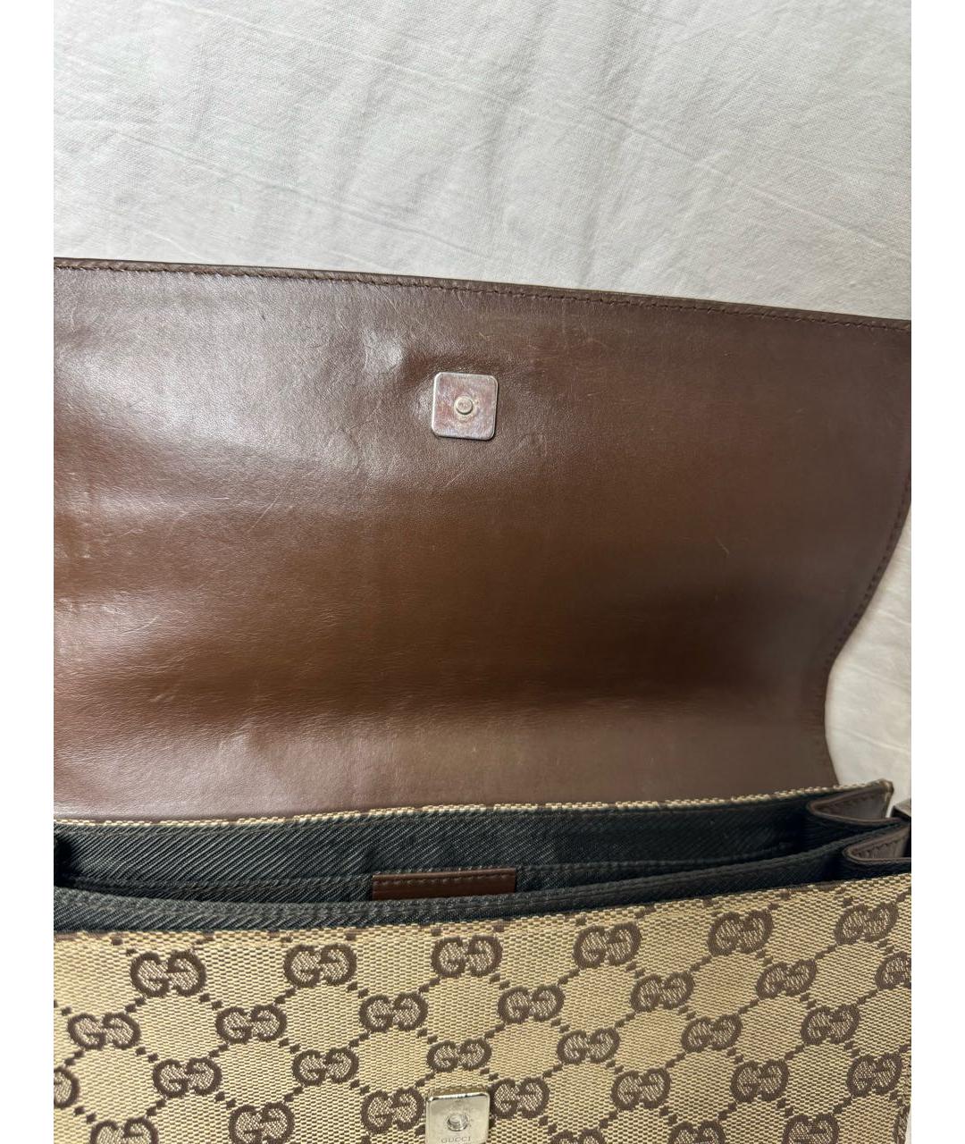 GUCCI Коричневая сумка через плечо, фото 8