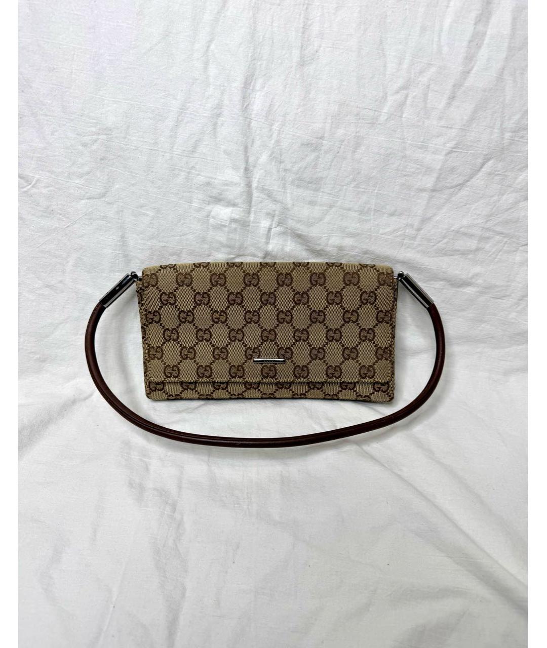 GUCCI Коричневая сумка через плечо, фото 9