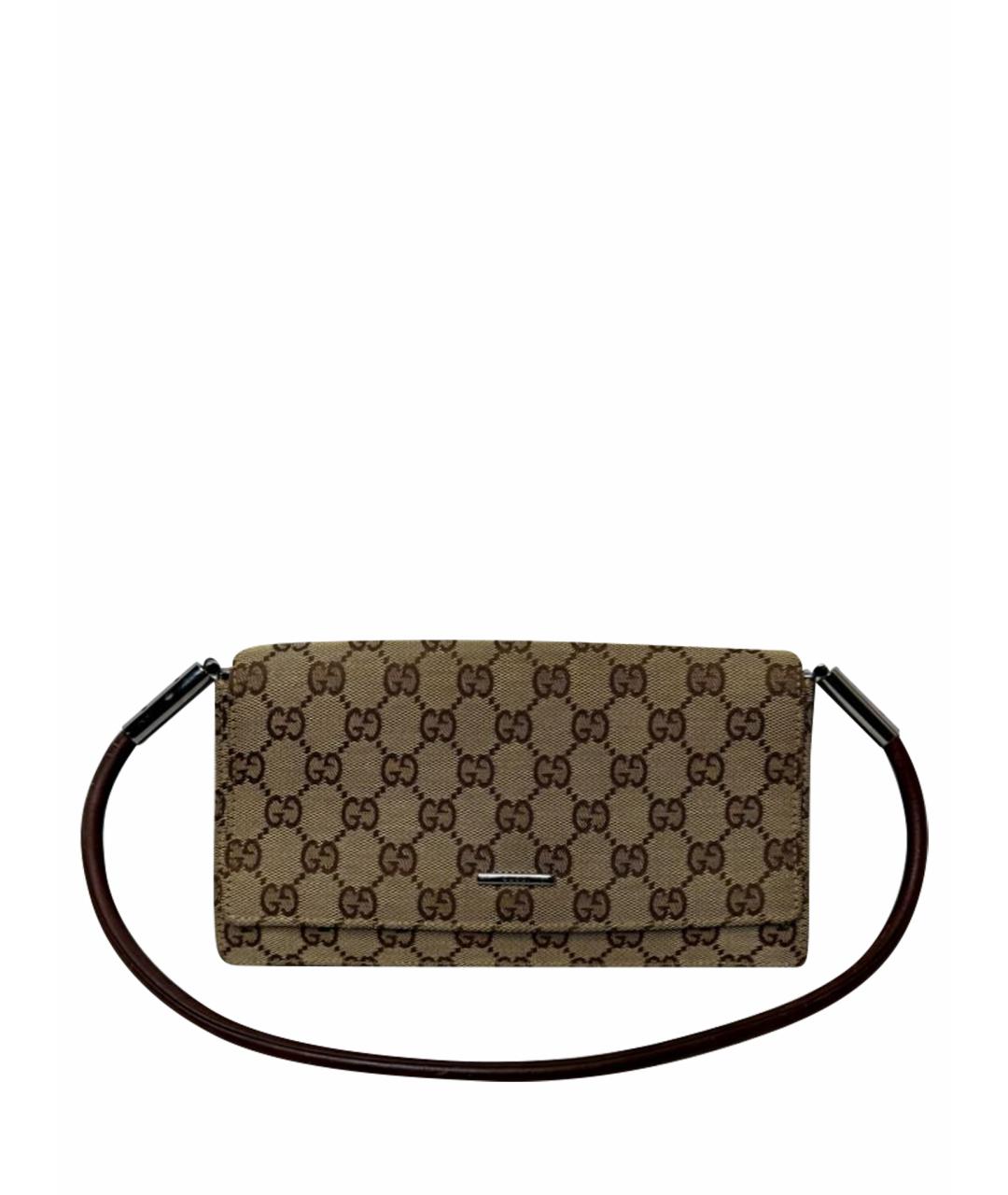 GUCCI Коричневая сумка через плечо, фото 1