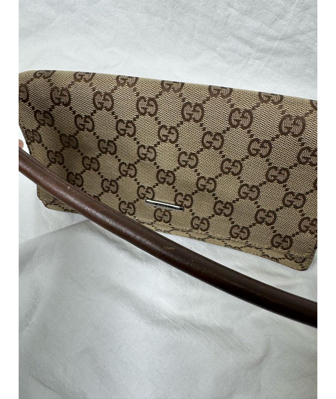 GUCCI Коричневая сумка через плечо, фото 4