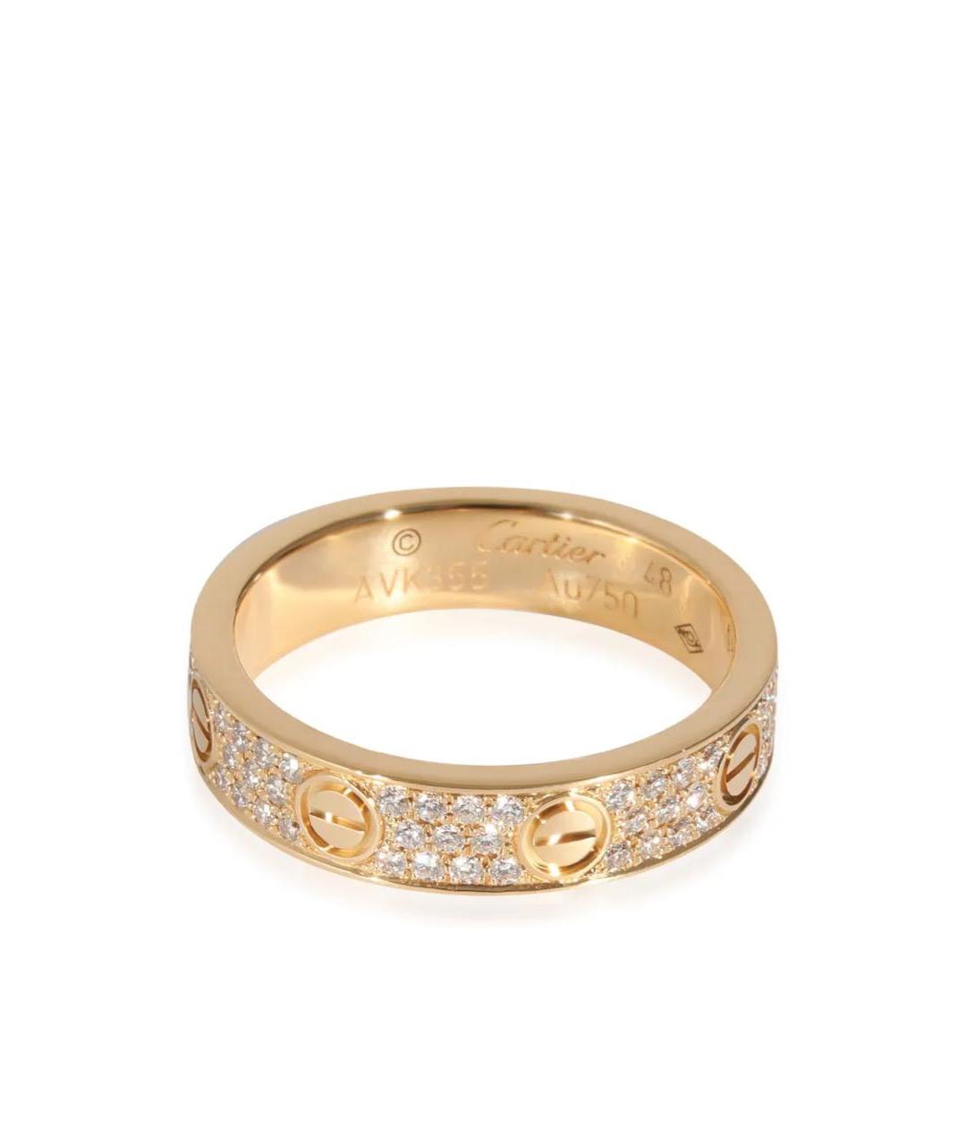 CARTIER Золотое кольцо из розового золота, фото 1