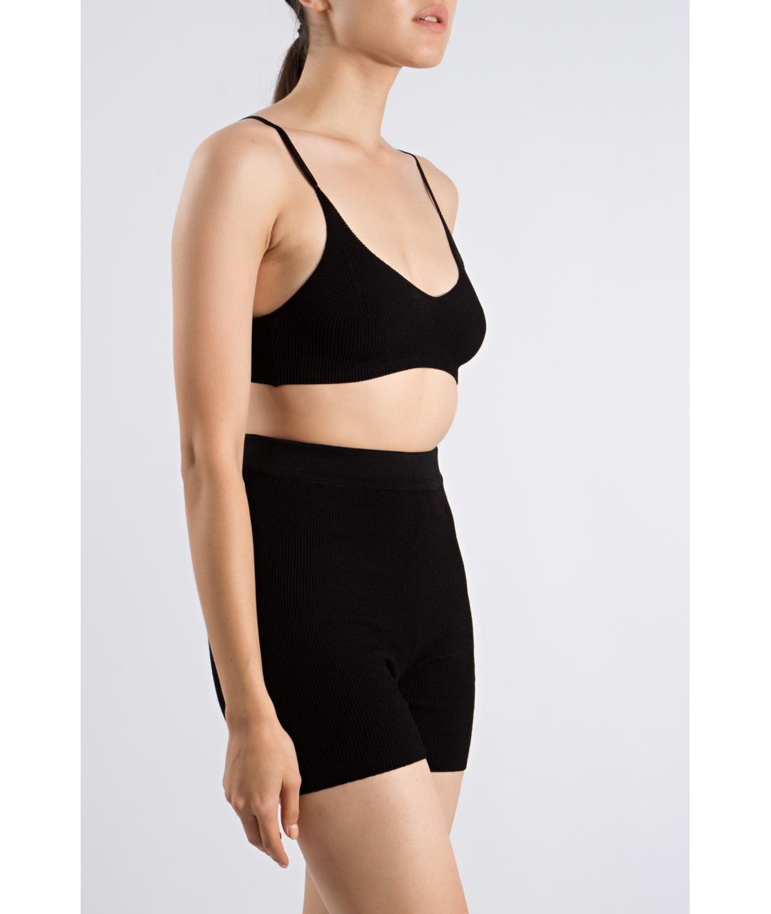 JACQUEMUS Коричневая майка, фото 3