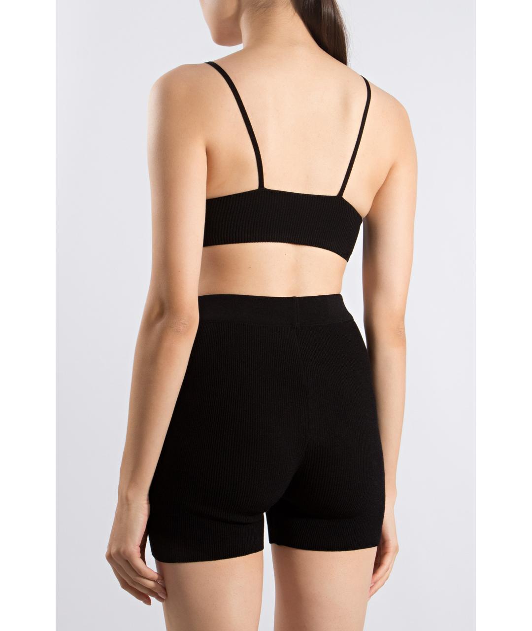 JACQUEMUS Коричневая майка, фото 4