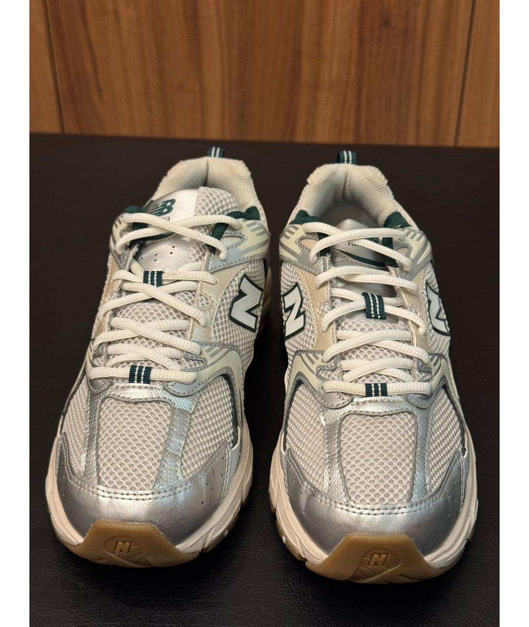 NEW BALANCE Серые текстильные кроссовки, фото 2