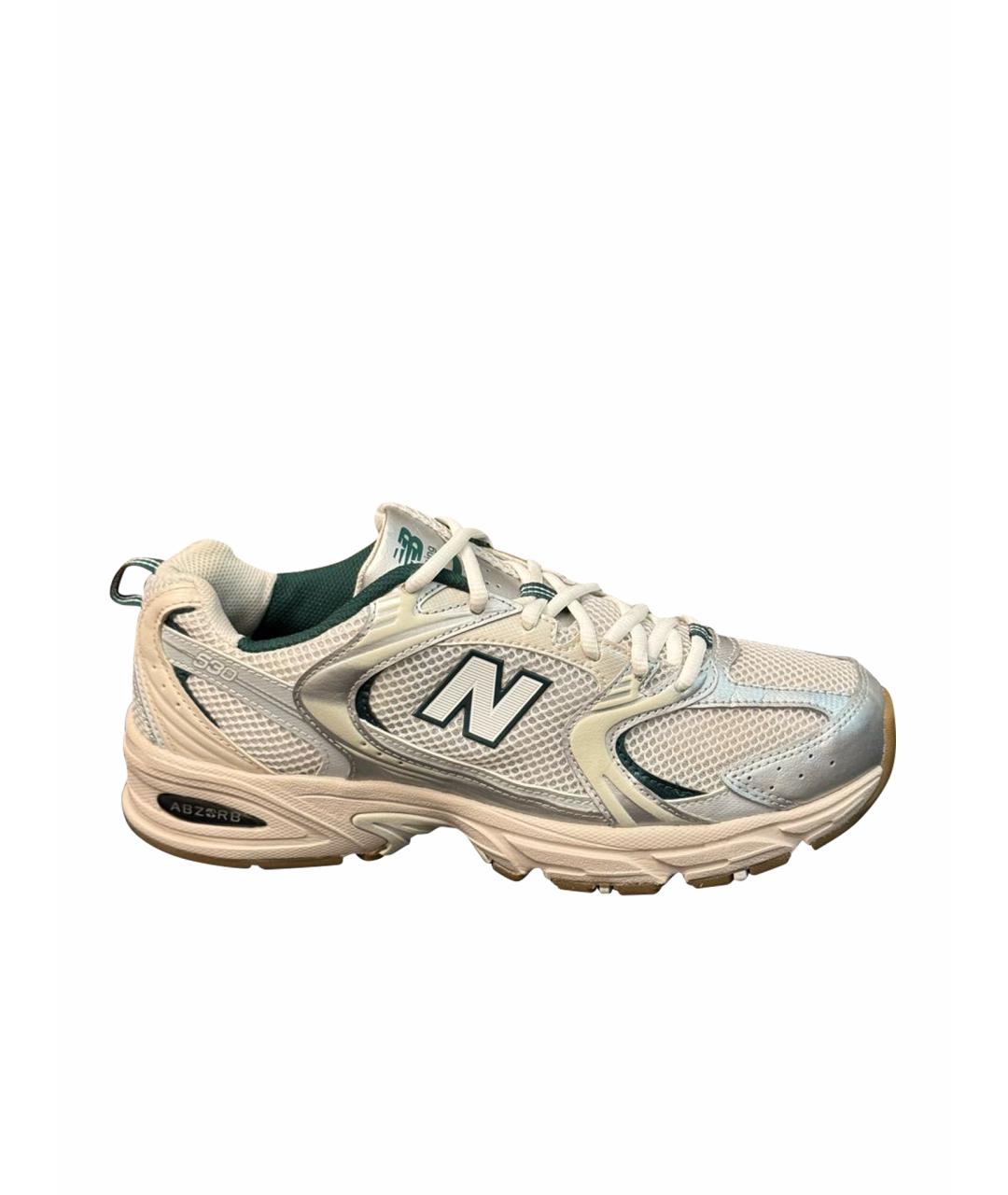 NEW BALANCE Серые текстильные кроссовки, фото 1