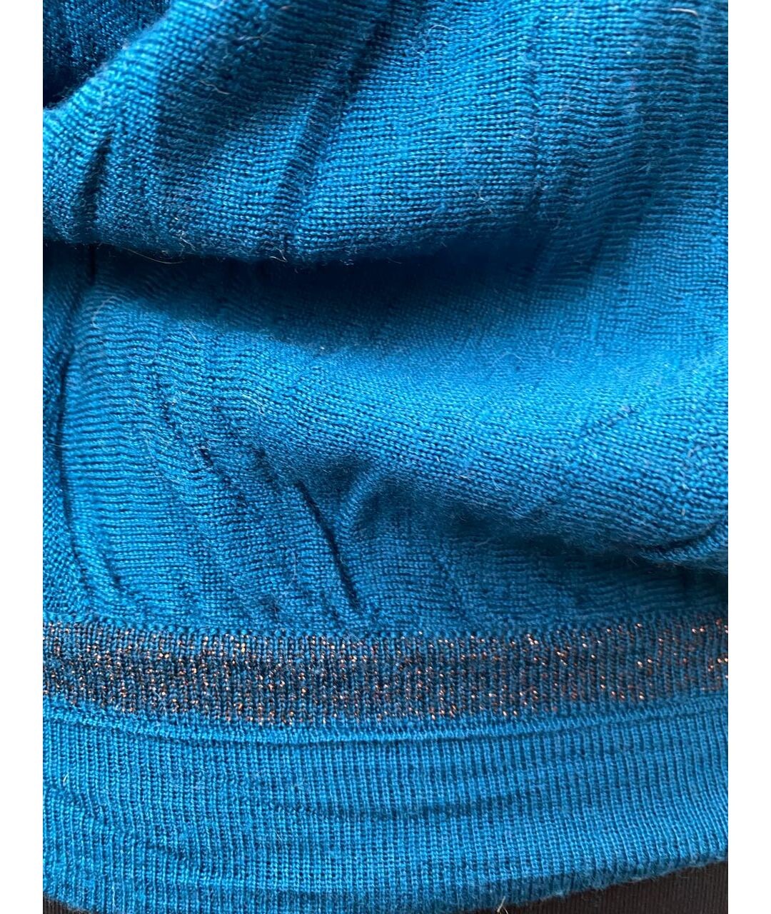 ANTONIO MARRAS Синий шерстяной джемпер / свитер, фото 4