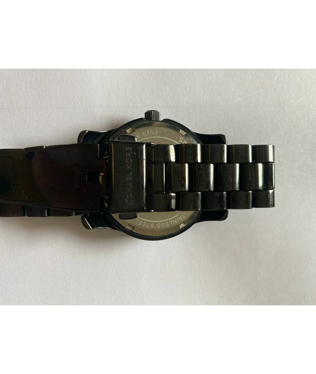 MICHAEL MICHAEL KORS Черные стальные часы, фото 2