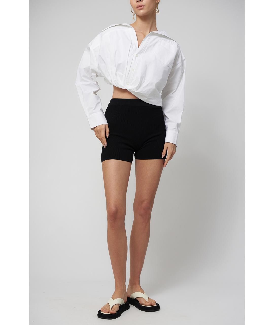 JACQUEMUS Белая хлопковая блузы, фото 3