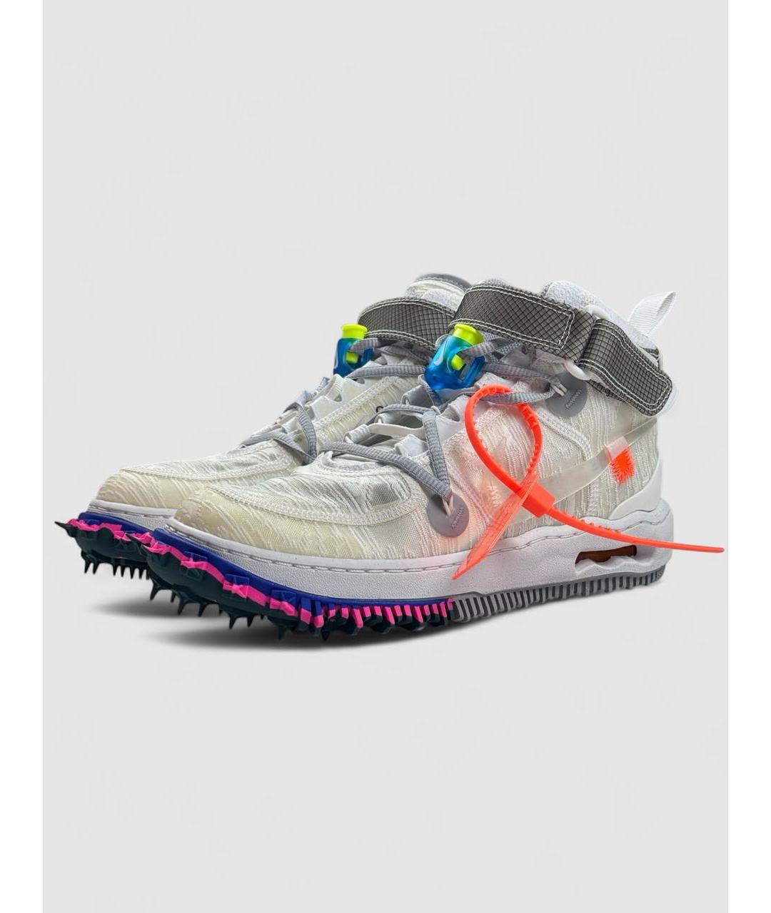 NIKE X OFF-WHITE Белые кроссовки, фото 3