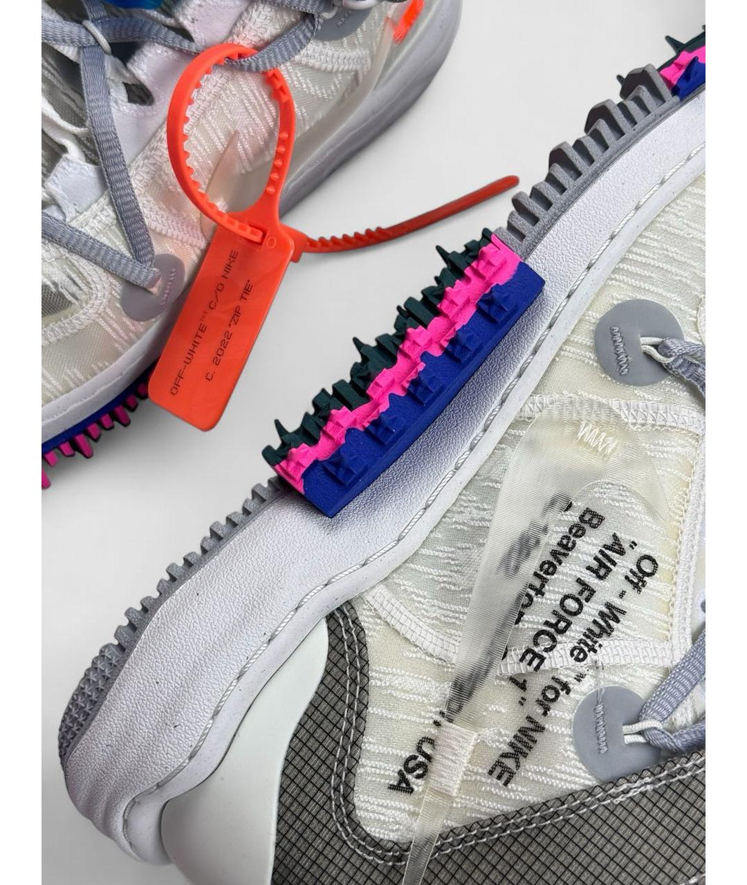 NIKE X OFF-WHITE Белые кроссовки, фото 5