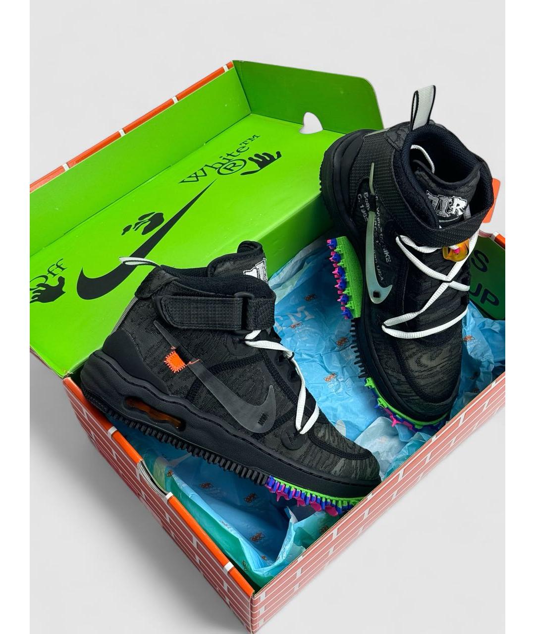 NIKE X OFF-WHITE Черные кроссовки, фото 2