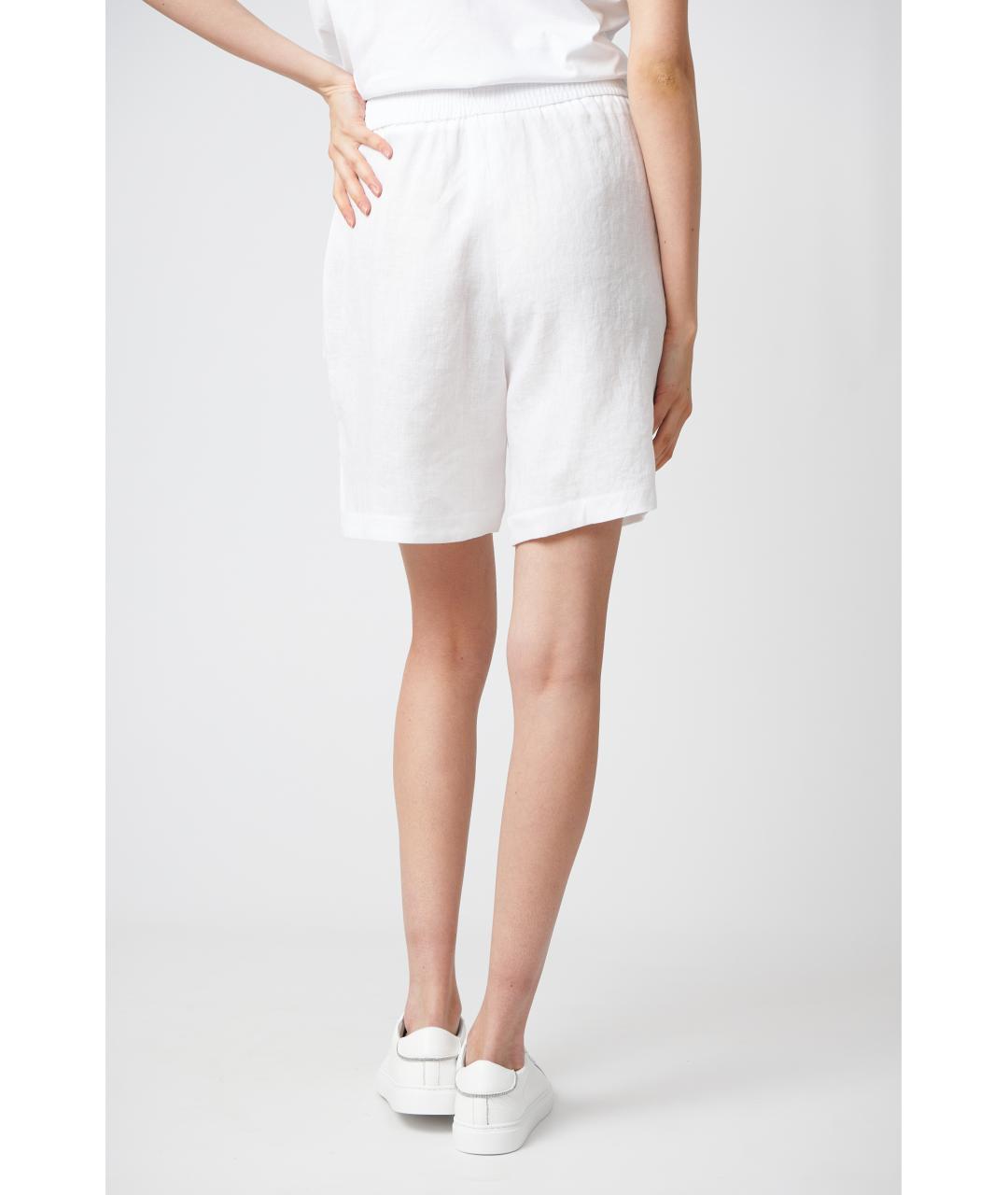 FABIANA FILIPPI Белые хлопковые шорты, фото 4