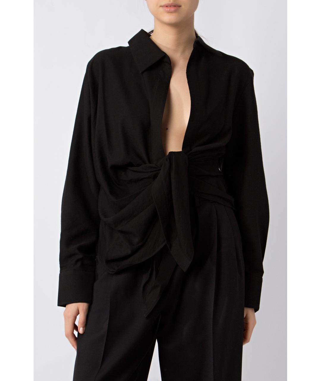 JACQUEMUS Черная блузы, фото 5