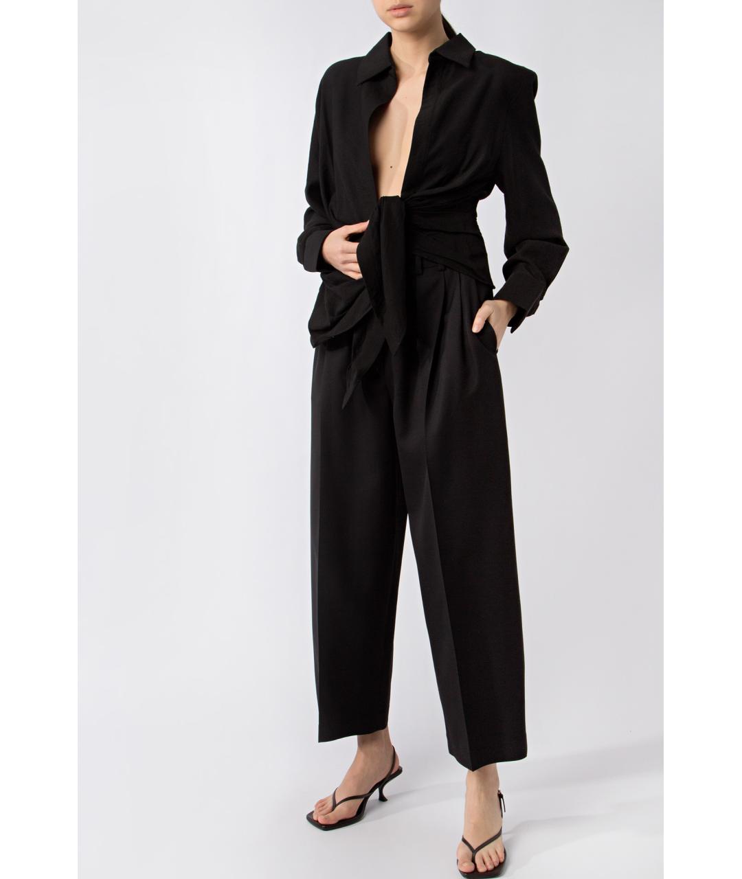 JACQUEMUS Черная блузы, фото 3