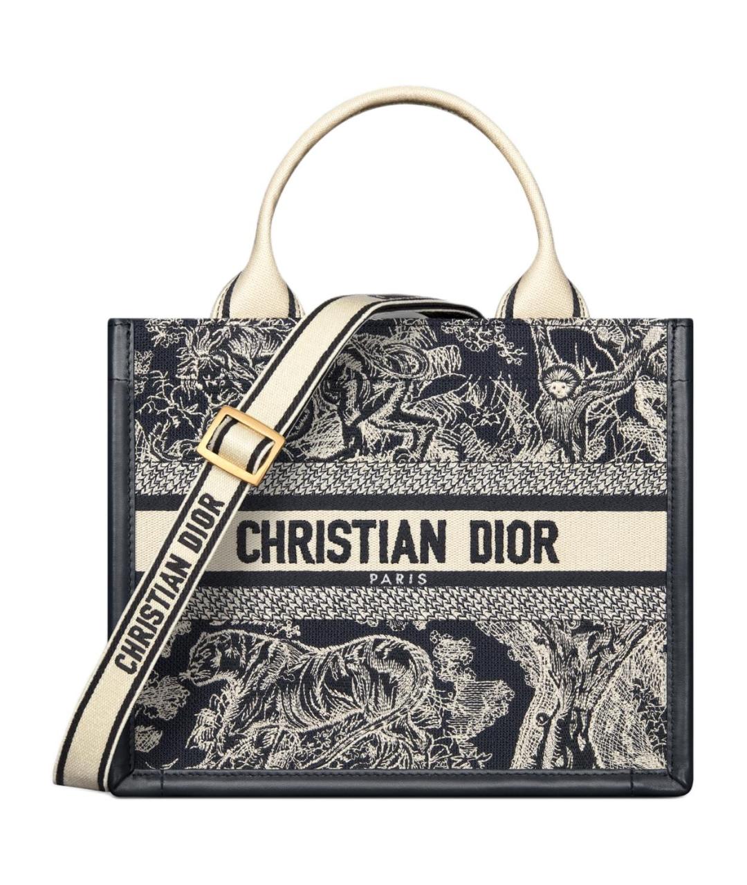 CHRISTIAN DIOR Темно-синяя сумка через плечо, фото 1