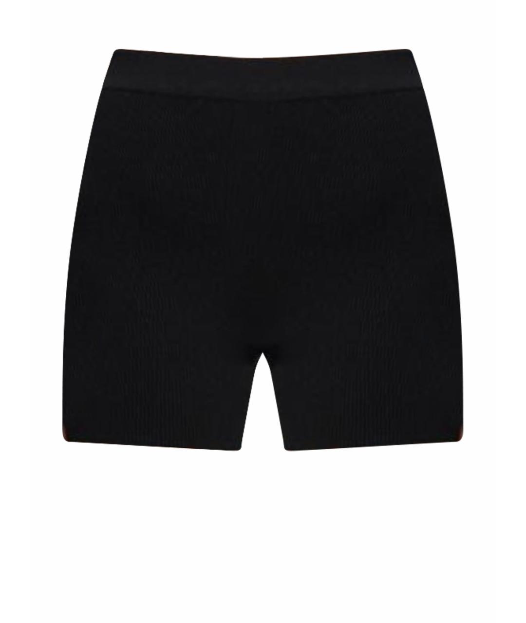 JACQUEMUS Черные вискозные шорты, фото 1