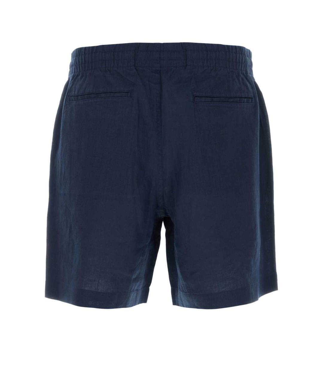 POLO RALPH LAUREN Синие льняные шорты, фото 2